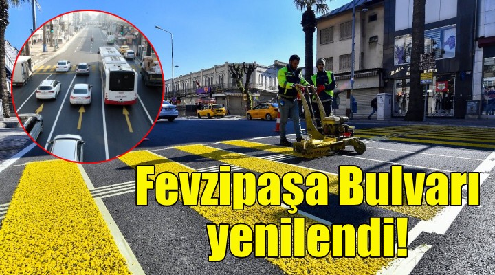 Fevzipaşa Bulvarı yenilendi!