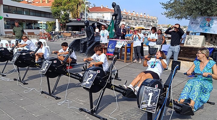 Foça da Para Kürek etkinliği