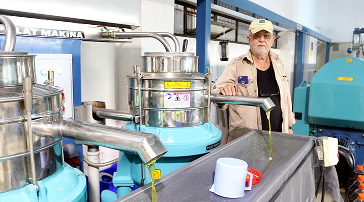 Foça da zeytin sıkımı başladı