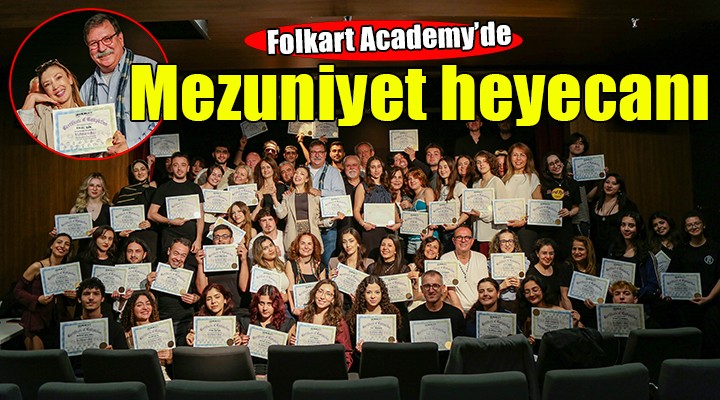 Folkart Academy’de mezuniyet heyecanı