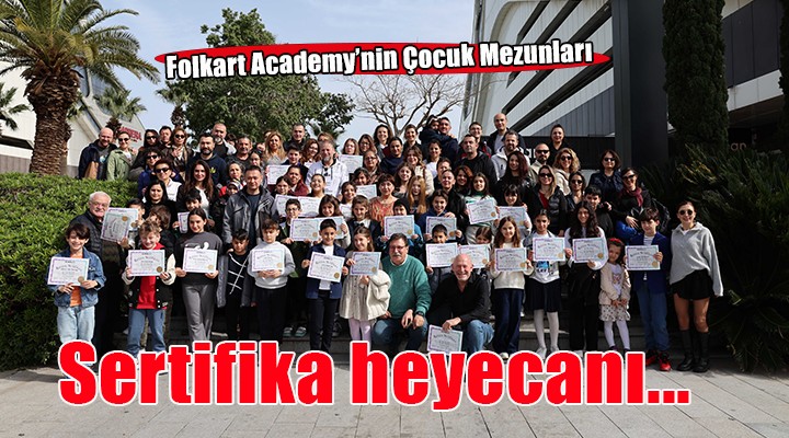 Folkart Academy’nin çocuk mezunları
