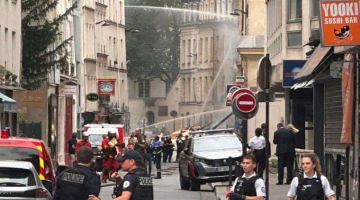 Fransa nın başkenti Paris te patlama! Yaralılar var