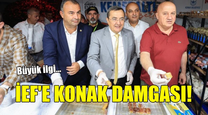 Fuarda Konak stantlarına yoğun ilgi!