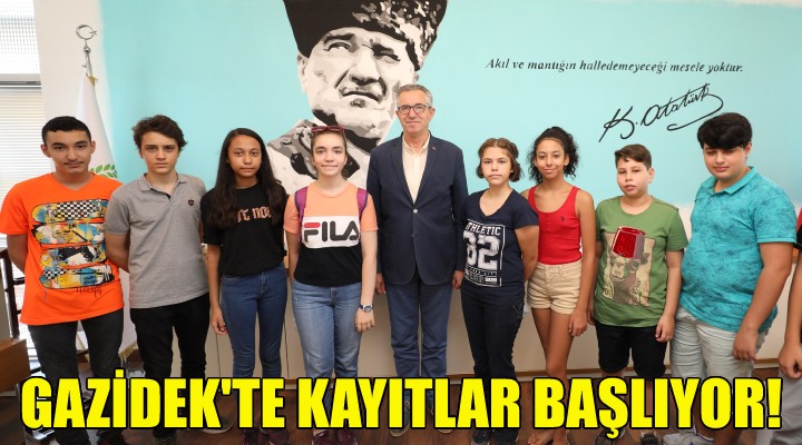 GAZİDEK’te kayıtlar başlıyor!