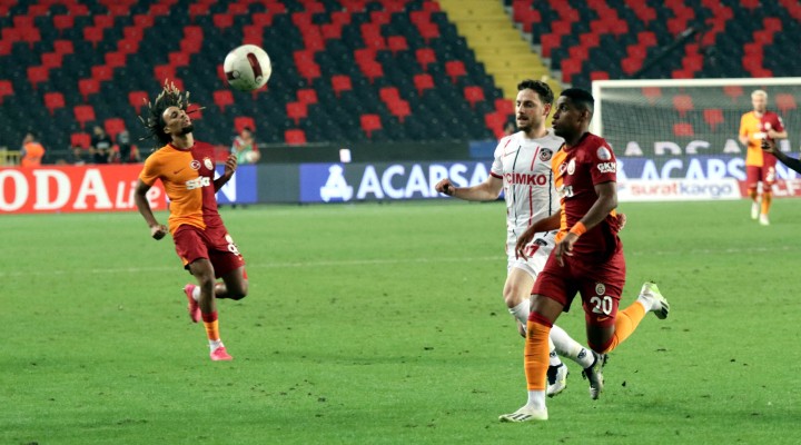 Galatasaray Antep te rahat kazandı!