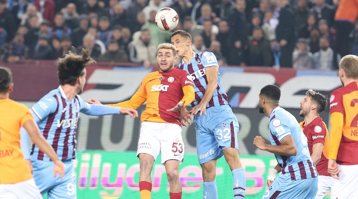 Galatasaray Trabzon da farklı galip