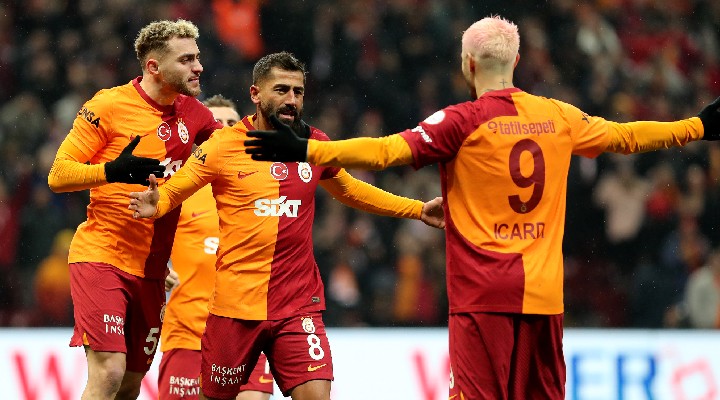 Galatasaray dan yarım düzine gol!
