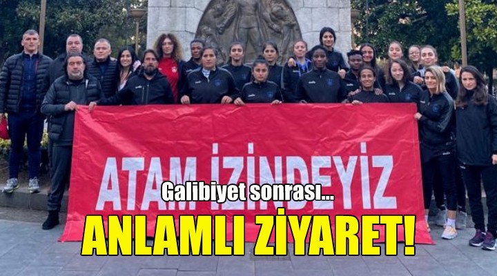 Galibiyet sonrası anlamlı ziyaret!