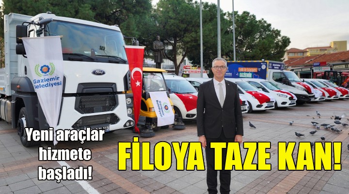 Gaziemir Belediyesi filosuna taze kan!