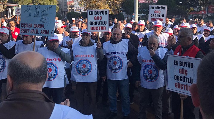 Gaziemir Belediyesi ne protesto