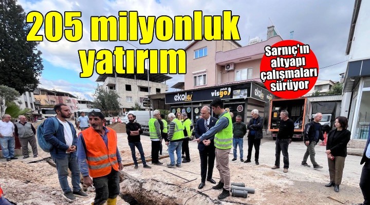 Gaziemir Sarnıç’ta yoğun tempo
