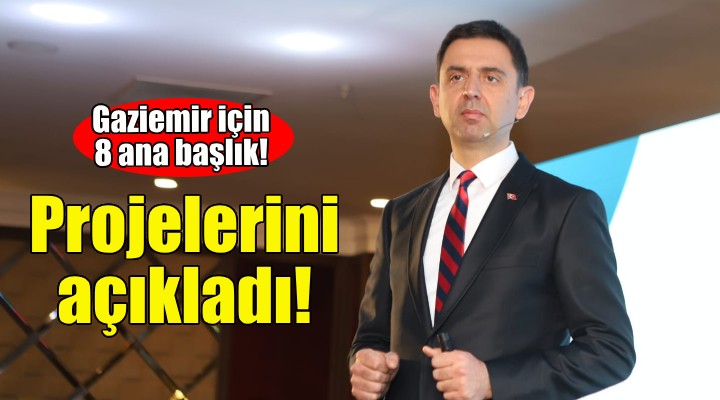 Gaziemir adayı Deniz Doğan projelerini açıkladı!