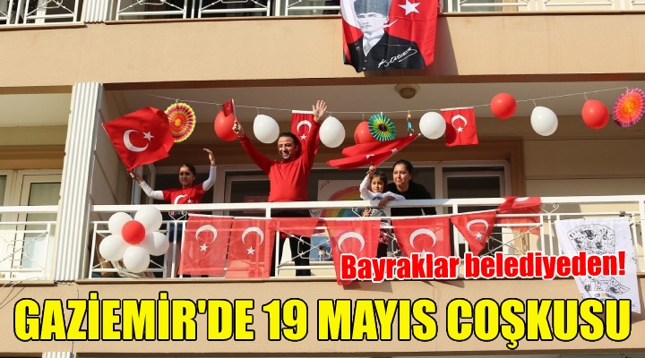 Gaziemir de 19 Mayıs coşkusu!