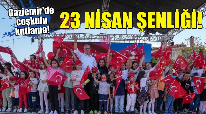 Gaziemir de 23 Nisan şenliği!