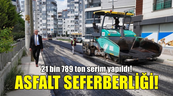 Gaziemir de asfalt seferberliği!