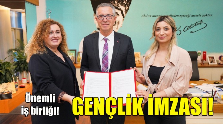 Gaziemir de gençlik imzası!