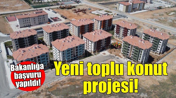 Gaziemir de yeni toplu konut projesi!