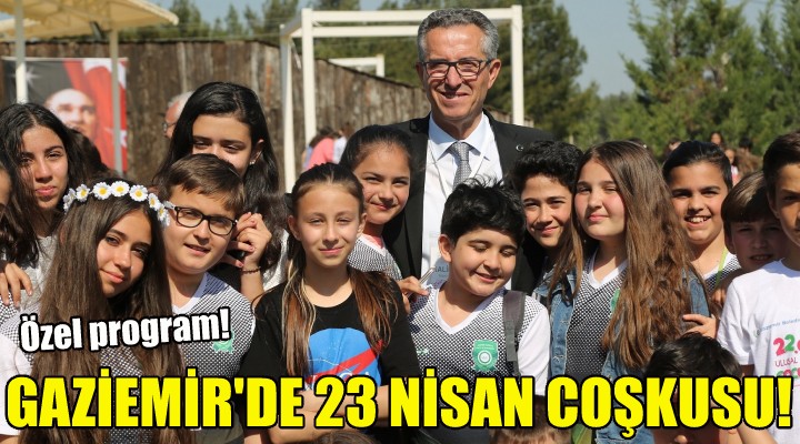 Gaziemir’de 23 Nisan coşkusu!