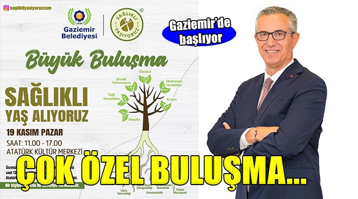 Gaziemir’de Sağlıklı Yaş Alma buluşmaları başlıyor