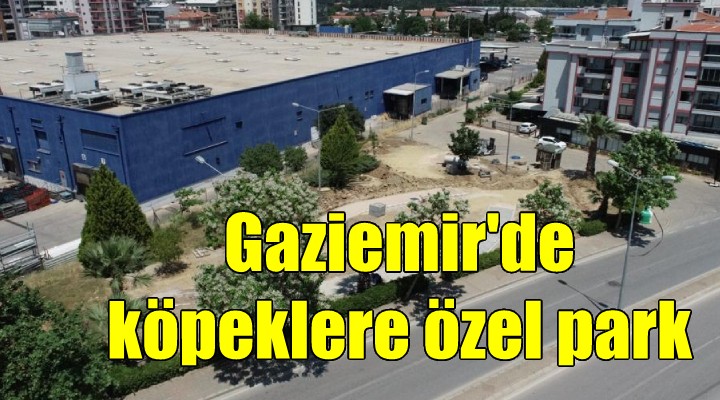 Gaziemir’de köpeklere özel park