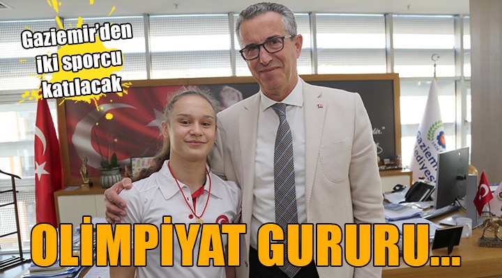 Gaziemir’de olimpiyat gururu