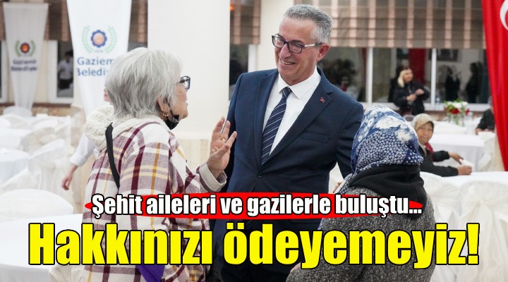 Gaziemir’de şehit aileleri ve gaziler iftarda buluştu!