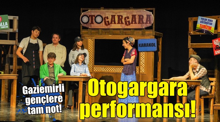 Gaziemirli gençlerden Otogargara performansı!