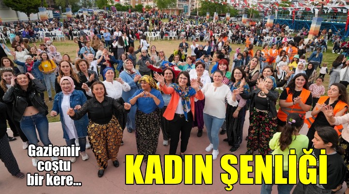 Gaziemirli kadınlar, Kadın Şenliği’yle baharı karşıladı