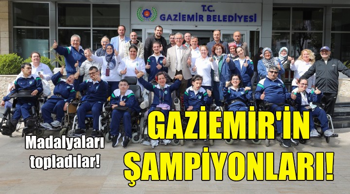 Gaziemirli sporculardan büyük başarı!