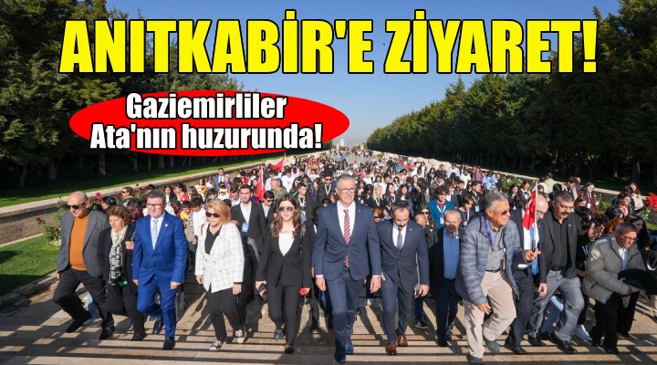 Gaziemirliler 100. yılda Atatürk’ün huzuruna çıktı!