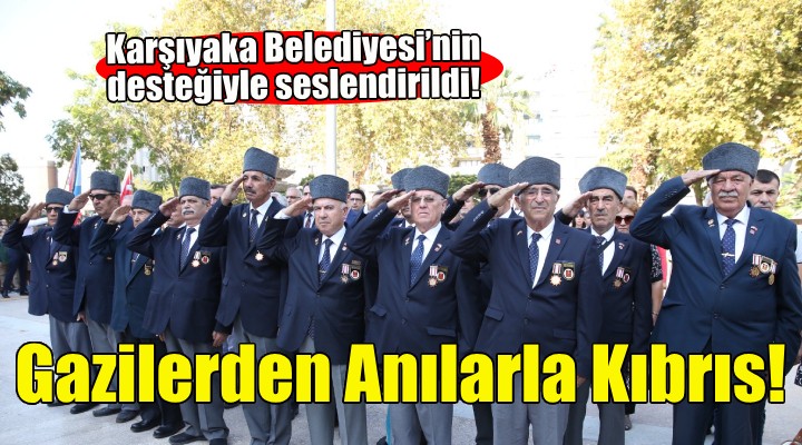 Gazilerden Anılarla Kıbrıs kitabı seslendirildi!