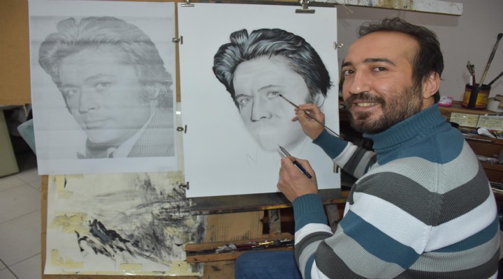 Gece güvenlik görevlisi gündüz ressam