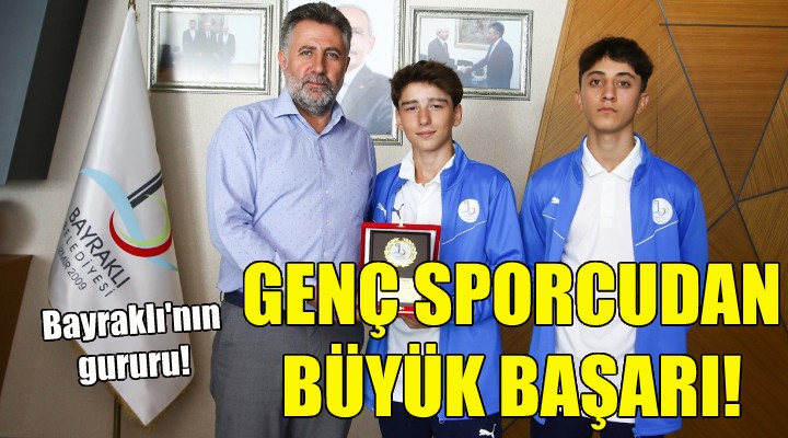 Genç sporcudan büyük başarı!