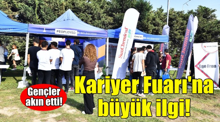 Gençler hayalleri için Kariyer Fuarı’na akın etti!