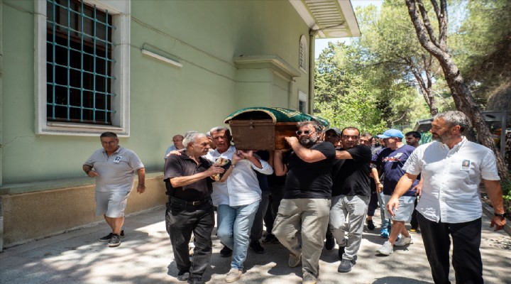 Gençlerbirliği nin eski futbolcularından Orhan Yüksel, İzmir de son yolculuğuna uğurlandı