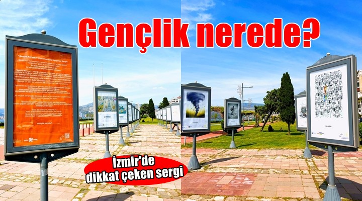  Gençlik Nerede?  karikatür sergisi Vasıf Çınar Meydanı’nda