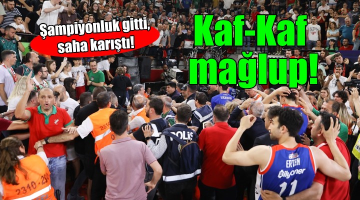 Gergin geçen maçta Kaf-Kaf mağlup...