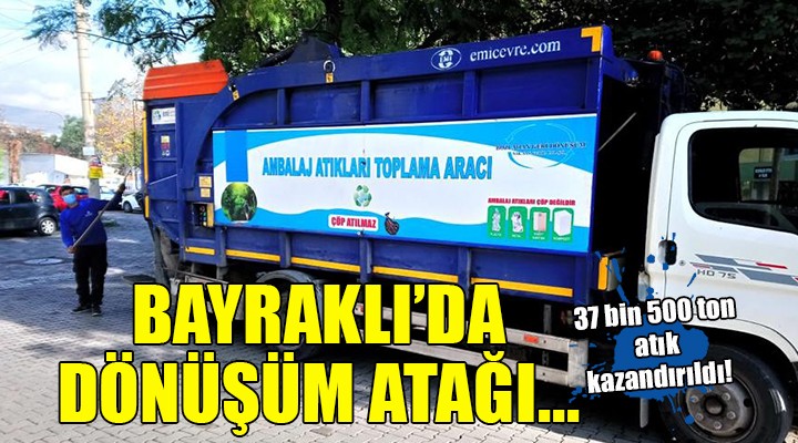 Geri dönüşüme 37 bin 500 ton atık kazandırıldı!