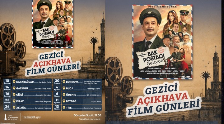 Gezici Açıkhava Film Günleri İzmir i dolaşıyor