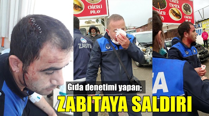 Gıda denetimi yapan zabıtaya saldırı: 3 memur yaralandı