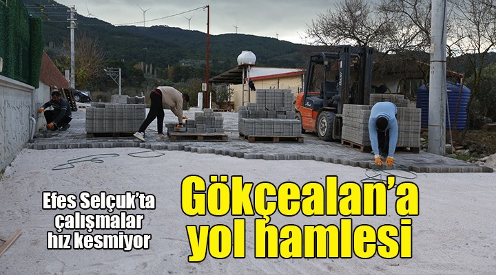 Gökçealan a yol hamlesi