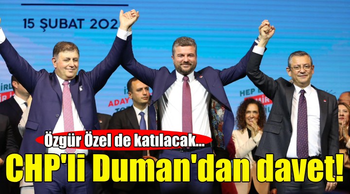 Görkem Duman dan Bucalılara davet!