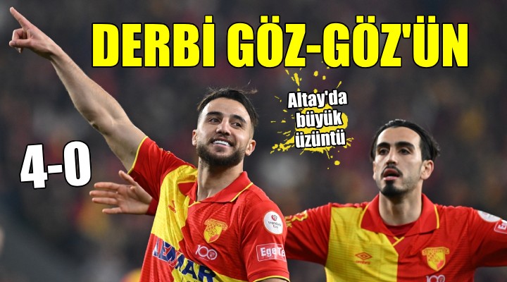 Göz-Göz derbide Altay ı farklı geçti