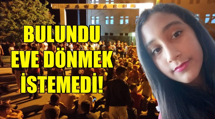 Gözde bulundu, eve dönmek istemedi!