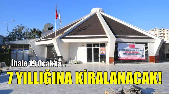 Gözde tesis 7 yıllığına kiralanacak!