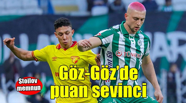 Göztepe 1 puana sevindi
