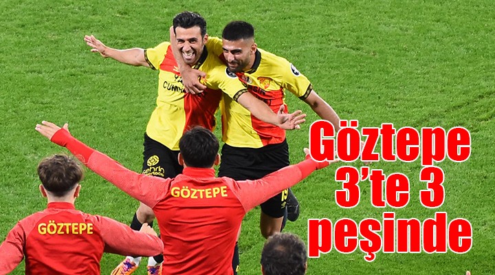 Göztepe 3 te 3 için Samsun da