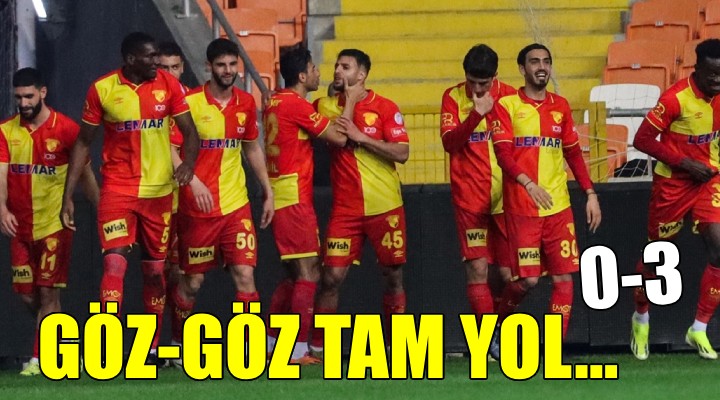 Göztepe Adana da rahat kazandı!