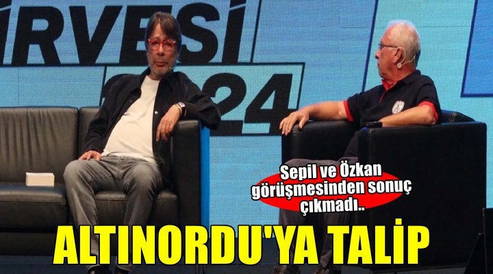 Göztepe, Altınordu'ya talip oldu