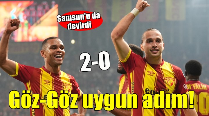 Göztepe Avrupa için uygun adım!